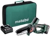 Пила ланцюгова акумуляторна Metabo MS 18 LTX 15 18В 1х2А·год шина 15см 5м/сек 2кг - 11