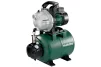 Насосна станція Metabo HWW 3300/25 G, 900Вт, 3.3куб/год, висота подачі 45м, всмоктування до 8м, ресивер 24л 16.2кг - 1