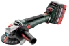 Шліфмашина кутова акумуляторна Metabo WVB 18 LT BL 11-125 Quick 125мм 18В 2х5.5А·год 2800-10000об/хв 1.8кг - 1