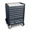 Візок для інструменту (BUMPER SERIES) 7 секцій TOPTUL TCAS0703 - 1