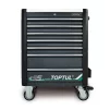 Візок для інструменту (BUMPER SERIES) 7 секцій TOPTUL TCAS0703 - 2