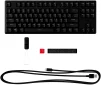 Клавіатура механічна HyperX Alloy Origins Core PBT 87key, Red, USB-A, EN/UA, RGB, чорний - 8
