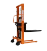 Штабелер гідравлічний  2000кг, підйом-1,6м, довжина вил 1,1м, колір - жовтий - 1