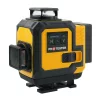 Лазерний рівень 16 ліній 4D (2xH360/2xV360, LCD-дисплей, пульт ДК + ШТАТИВ — зелений промінь) PROTESTER LL616G-TR - 1