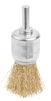 Щітка чашкова Tolsen Профі, торцева, рифлений дріт 0.3мм, 24мм, з хвостовиком 6.35мм(1/4") - 1