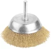 Щітка чашкова Tolsen Профі, торцева, рифлений дріт 0.3мм, 75мм, з хвостовиком 6.35мм(1/4") - 2