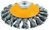 Щітка дискова Tolsen, рифлений дріт 0.5мм, 100мм, різьблення M14 - 3