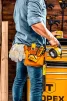 Пояс для інструменту TOPEX, 11 відділень, металевий тримач молотка, шкіра - 2
