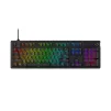 Клавіатура механічна HyperX Alloy Rise 106key, Red, USB-A, EN/UA, RGB, чорний - 1