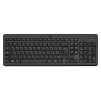 Клавіатура мембранна HP 220, 104key, WL, EN/UK, чорний - 1