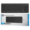 Клавіатура мембранна HP 220, 104key, WL, EN/UK, чорний - 10