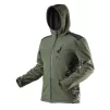 Куртка робоча Neo Tools Camo, матеріал Softshell, підкладка фліс, вітро та водонепроникна, капюшон, L(52), оливковий - 5