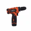 Шурупокрут-дриль акумуляторний Tekhmann TCD-12 QC Li v2.0 12В 2х2А·год 28Нм 0-400·1500об/хв 1кг кейс - 2