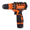Шурупокрут-дриль акумуляторний Tekhmann TCD-12/2 DFR 12В 2х2А·год 20Нм 350·1500об/хв 1.1кг - 1