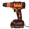 Шурупокрут-дриль акумуляторний Tekhmann TCD-21/2 DFR 21В 2х2А·год 28Нм 350·1500об/хв 1.4кг - 2