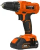 Шурупокрут-дриль акумуляторний Tekhmann TCD-30/i20 KIT 20В 30Нм 1x2.0А·год 0-400·1500об/хв 1.7кг - 2
