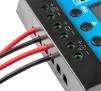 Контролер сонячної панелі Neo Tools, 20А, 12/24В, два USB, захист від зворотного струму MOSFET, захист від перевантаження та замикання, сумісний із свинцево-кислотними батареями (OPEN, AGM, GEL) - 3