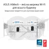 Система WiFi-Mesh ASUS ZenWiFi Pro ET12 AXE11000, 2xGE LAN, 1x2.5GE LAN, 1x2.5GE WAN, 1мод - 10