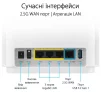 Система WiFi-Mesh ASUS ZenWiFi XT9 AX7800, 3xGE LAN, 1x2.5GE WAN, 1xUSB 3.2, 2 мод, білий - 4