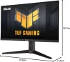 Монітор Asus 27" TUF Gaming VG279QL3A 2xHDMI, DP, MM, IPS, 180Hz, 1ms, sRGB 125%, AdaptiveSync, Pivot, HDR400 - 14