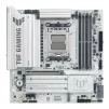 Материнcька плата ASUS TUF GAMING B850M-PLUS WIFI7 W sAM5 B850 4xDDR5 M.2 HDMI DP Wi-Fi BT mATX білий - 1