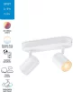 Світильник точковий накладний розумний WiZ IMAGEO Spots, 2х5W, 2200-6500K, RGB, Wi-Fi, білий - 12