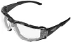 Окуляри захисні Neo Tools протиосколкові, клас захисту FT, резинові дужки, полікарбонат, прозорі - 12