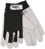Рукавички робочі Neo Tools, свиняча шкіра, фіксація зап'ястя, р.8, чорно-білий - 6