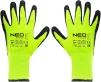 Рукавички робочі Neo Tools, утеплені, латексне покриття, поліестер, р.10, зелено чорні - 6