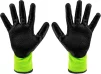 Рукавички робочі Neo Tools, утеплені, латексне покриття, поліестер, р.8, зелено чорні - 2