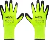 Рукавички робочі Neo Tools, утеплені, латексне покриття, поліестер, р.8, зелено чорні - 6