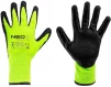 Рукавички робочі Neo Tools, утеплені, латексне покриття, поліестер, р.8, зелено чорні - 7