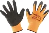 Рукавички робочі Neo Tools, латексне покриття, поліестер, р.10, помаранчевий - 4