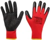 Рукавички робочі Neo Tools поліестер з латексним покриттям, р.10, червоно-чорний 12шт - 8