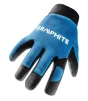 Рукавички робочі GRAPHITE, синтетична шкіра, фіксація зап'ястя, р.10/, чорно-блакитні - 3