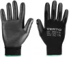 Рукавички робочі Verto, поліуретанове покриття, р.9, чорний - 2