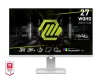 Монітор MSI 27" MAG 274QRFW 2xHDMI, DP, Audio, IPS, 2560x1440, 180Hz, 1ms, sRGB 123%, FreeSync, Pivot, HDR400, білий - 1