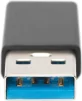 Адаптер DIGITUS USB-A > USB-C (M/F), 3A, 5GB, ver. 3.0 - 4