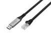 Кабель DIGITUS Ethernet USB-A - RJ45 CAT 6A S/FTP, 1 Gbit/s, 2m, LSZH - 1