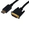 Кабель DIGITUS DisplayPort > DVI-D (M/M), 2м, чорний - 1