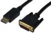 Кабель DIGITUS DisplayPort > DVI-D (M/M), 2м, чорний - 2