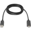 Кабель DIGITUS DisplayPort > HDMI (M/M), 2м, чорний - 3
