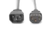 Кабель живлення DIGITUS C13 > C14, 1.2м, чорний - 5