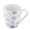 Чашка Ardesto Capri, 320мл, порцеляна, біло-блакитний - 5