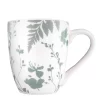 Чашка Ardesto Capri, 320мл, порцеляна, біло-зелений - 4