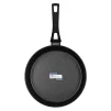 Сковорода глибока з кришкою Ardesto Gemini Livorno, 28см, алюміній, чорний - 10