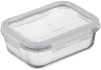 Контейнер для зберігання харчових продуктів Ardesto Gemini 0.66л, боросилікатне скло, пластик, прямокутний, прозорий - 8