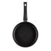 Сковорода глибока з кришкою Ardesto Gemini Gourmet Andria, 24см, алюміній, чорний - 6