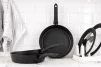 Сковорода глибока Ardesto Gemini Gourmet Bolzano, 26см, алюміній, чорний - 13
