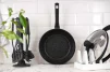 Сковорода глибока Ardesto Gemini Gourmet Bolzano, 26см, алюміній, чорний - 3